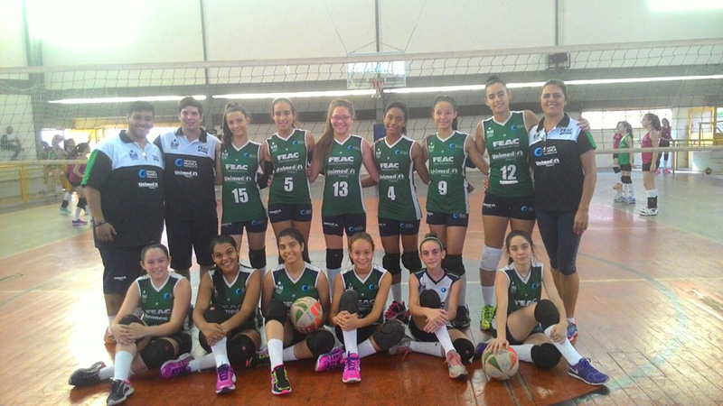 Equipe Mirim de Vôlei Feminino de Franca (foto: Divulgação)